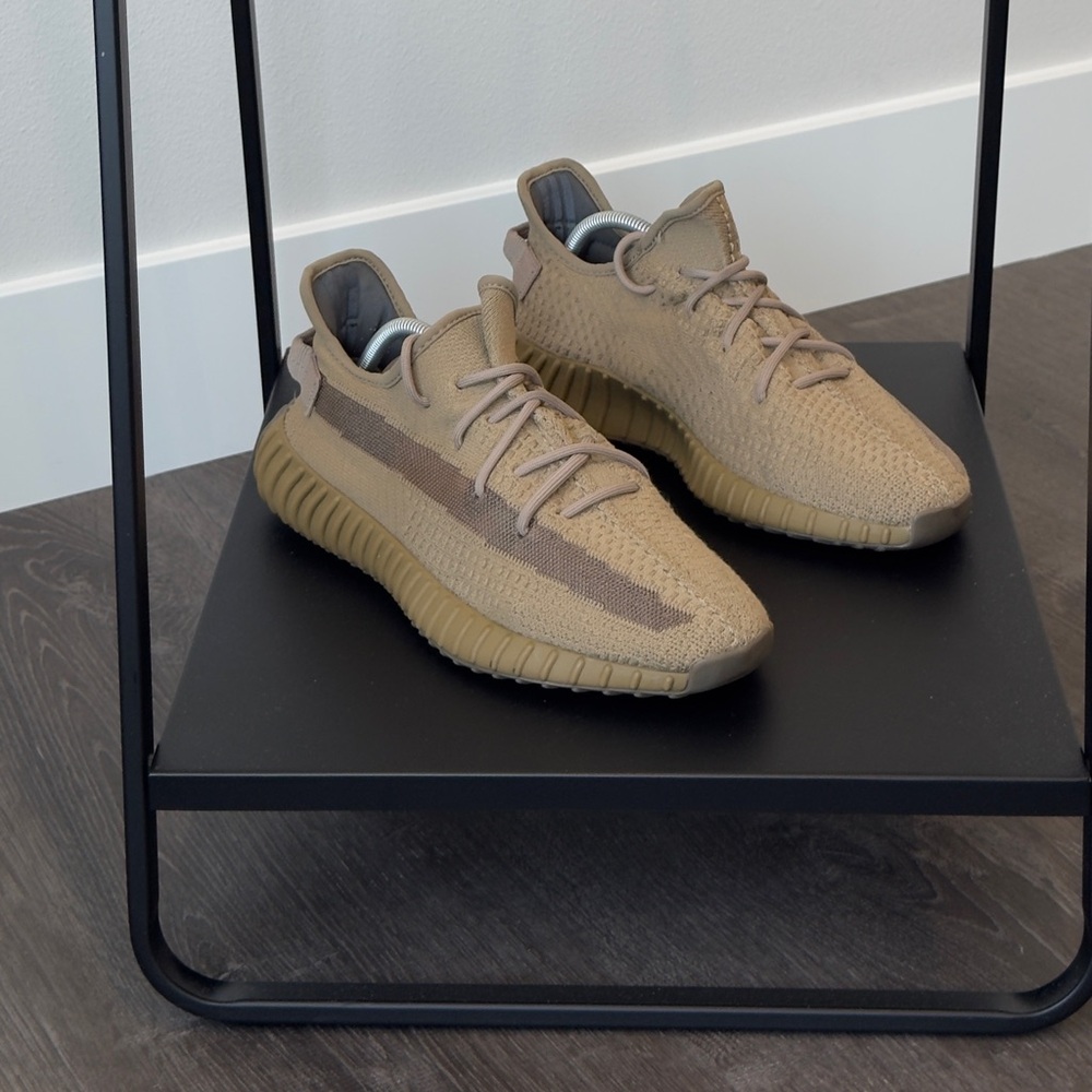 Yeezy Tan and Brown Sneakers